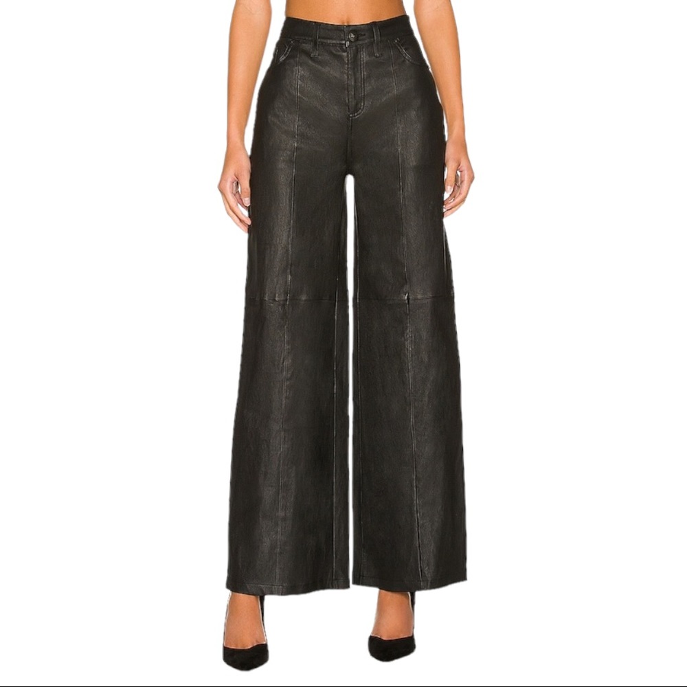 LITA by Ciara - Wanted Wide Leg Leather Pant - Size 25, 27 and 30 available